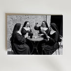 Sisters Night Out Poster – canvas utan passepartout