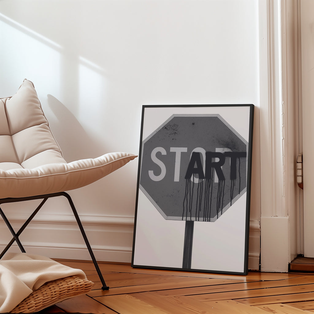 Start With Art Poster – i rum 5