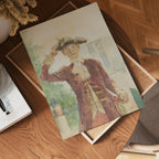 Carl Larsson Stina Bergöö – affisch med stilfullt motiv från Bozetto i hög kvalitet