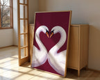 Swan Love Poster – i rum 5