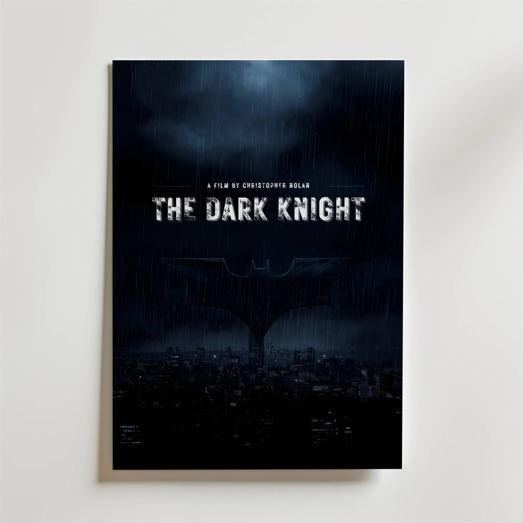 Batman: The Dark Knight – stilfullt konsttryck från Bozetto, tryckt på matt finpapper
