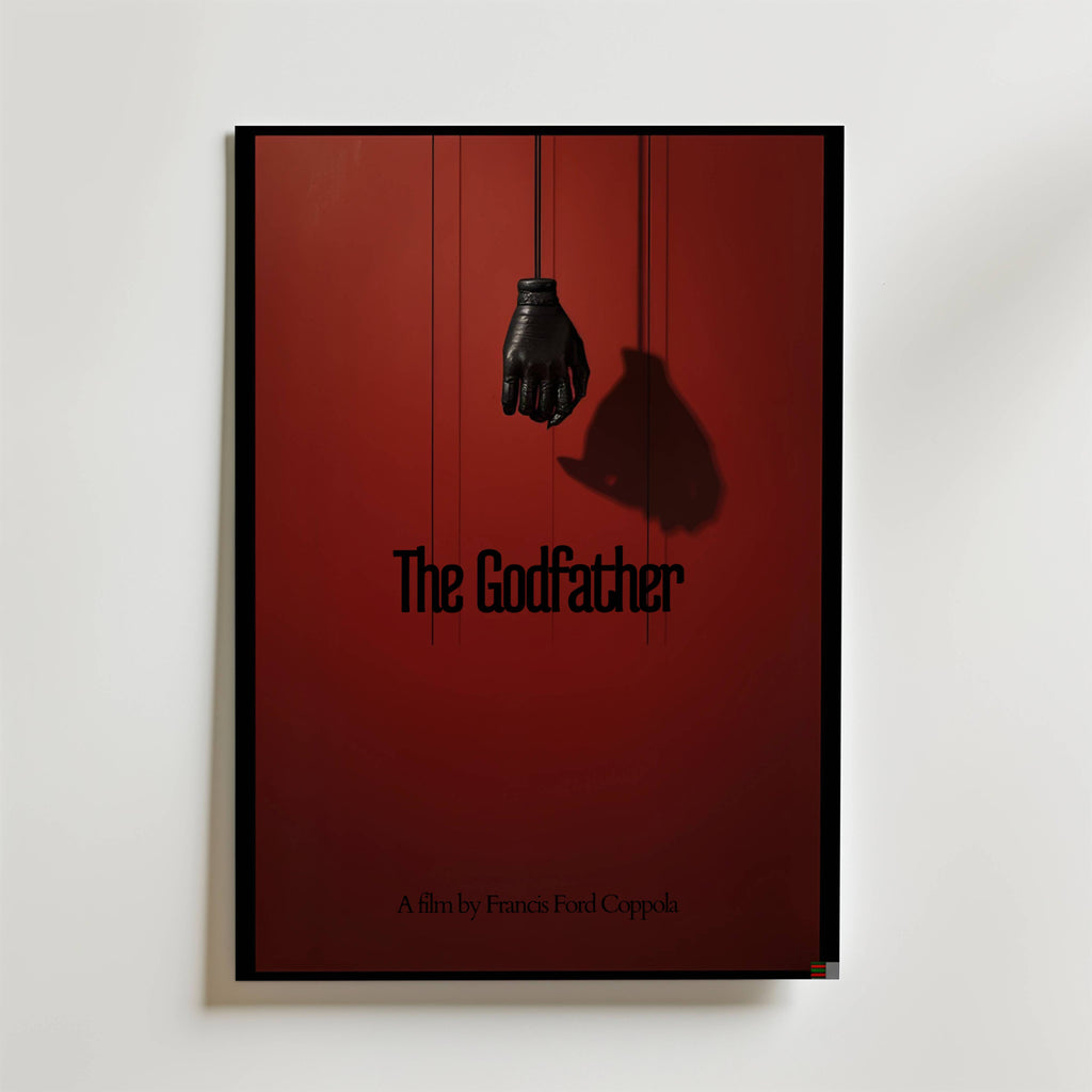 The Godfather – stilfullt konsttryck från Bozetto, tryckt på matt finpapper i hög tryckkvalitet