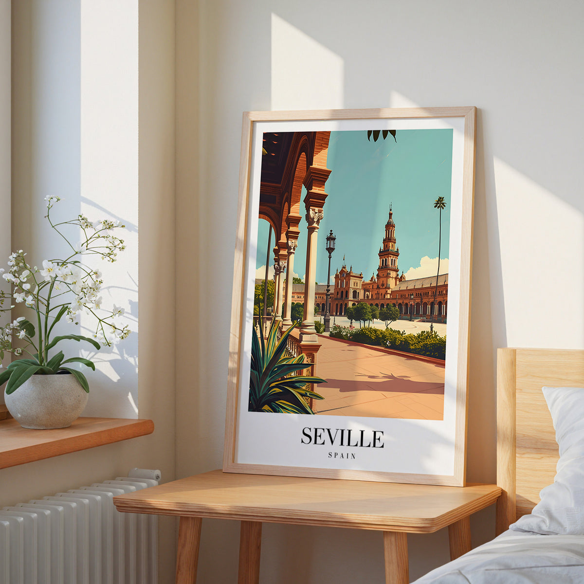 The Seville – affisch med snyggt motiv, köp enkelt hos Bozetto i flera storlekar