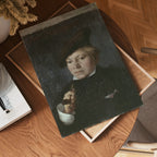 Carl Larsson The Artist – affisch med stilfullt motiv från Bozetto i hög kvalitet