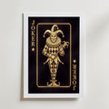 The Golden Joker Poster – med passepartout