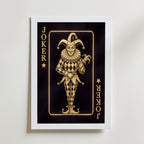 The Golden Joker Poster – med passepartout