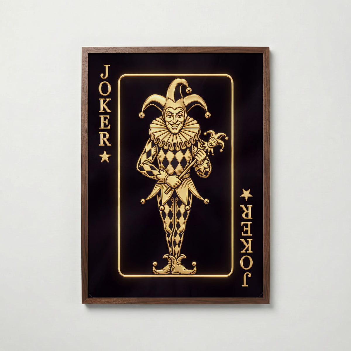 The Golden Joker Poster – valnötsram