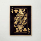 The Golden Queen of Hearts Poster – ekram