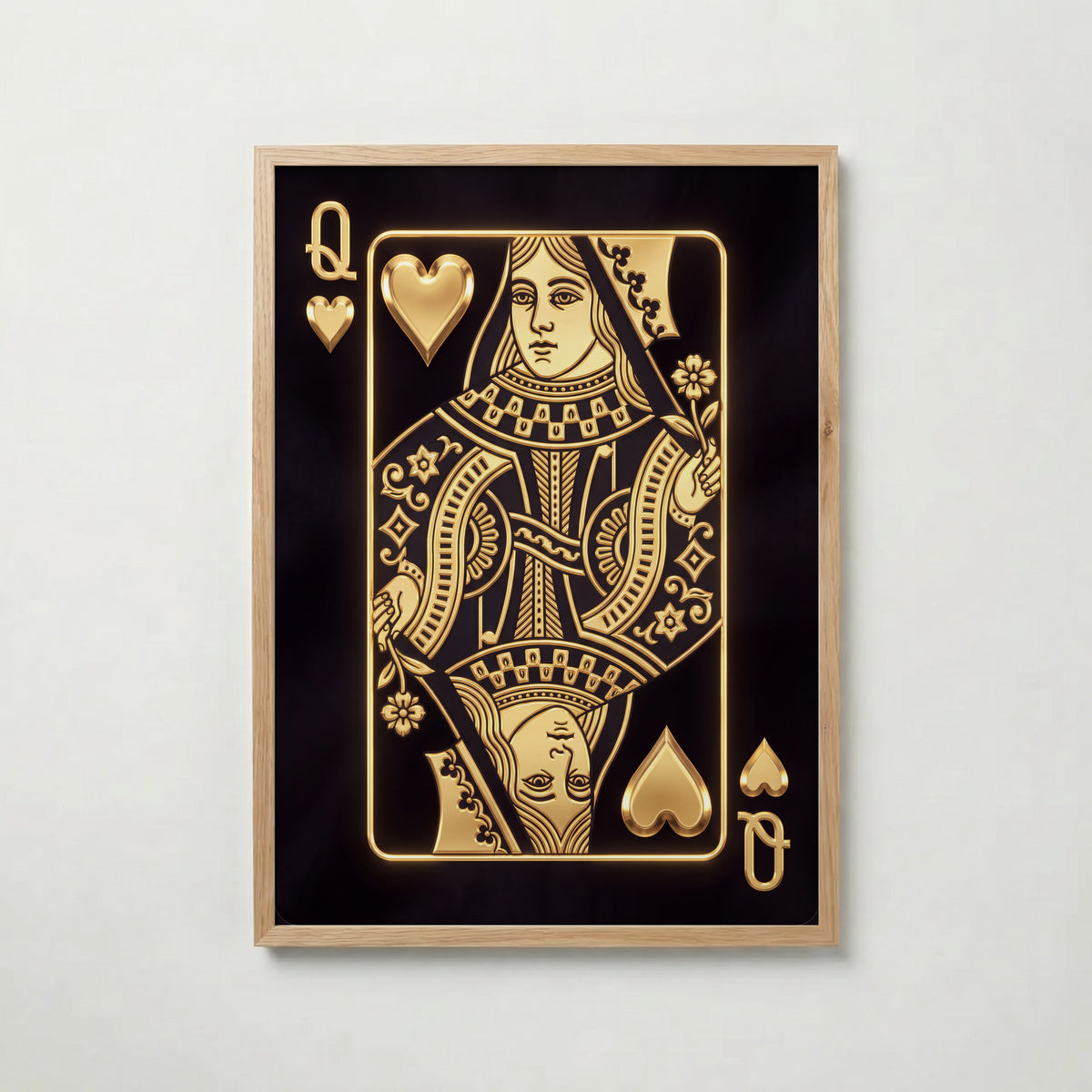 The Golden Queen of Hearts Poster – ekram
