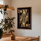 The Golden Queen of Hearts Poster – i rum 4