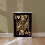 The Golden Queen of Hearts Poster – i rum 5