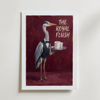 The Royal Flush Poster – med passepartout