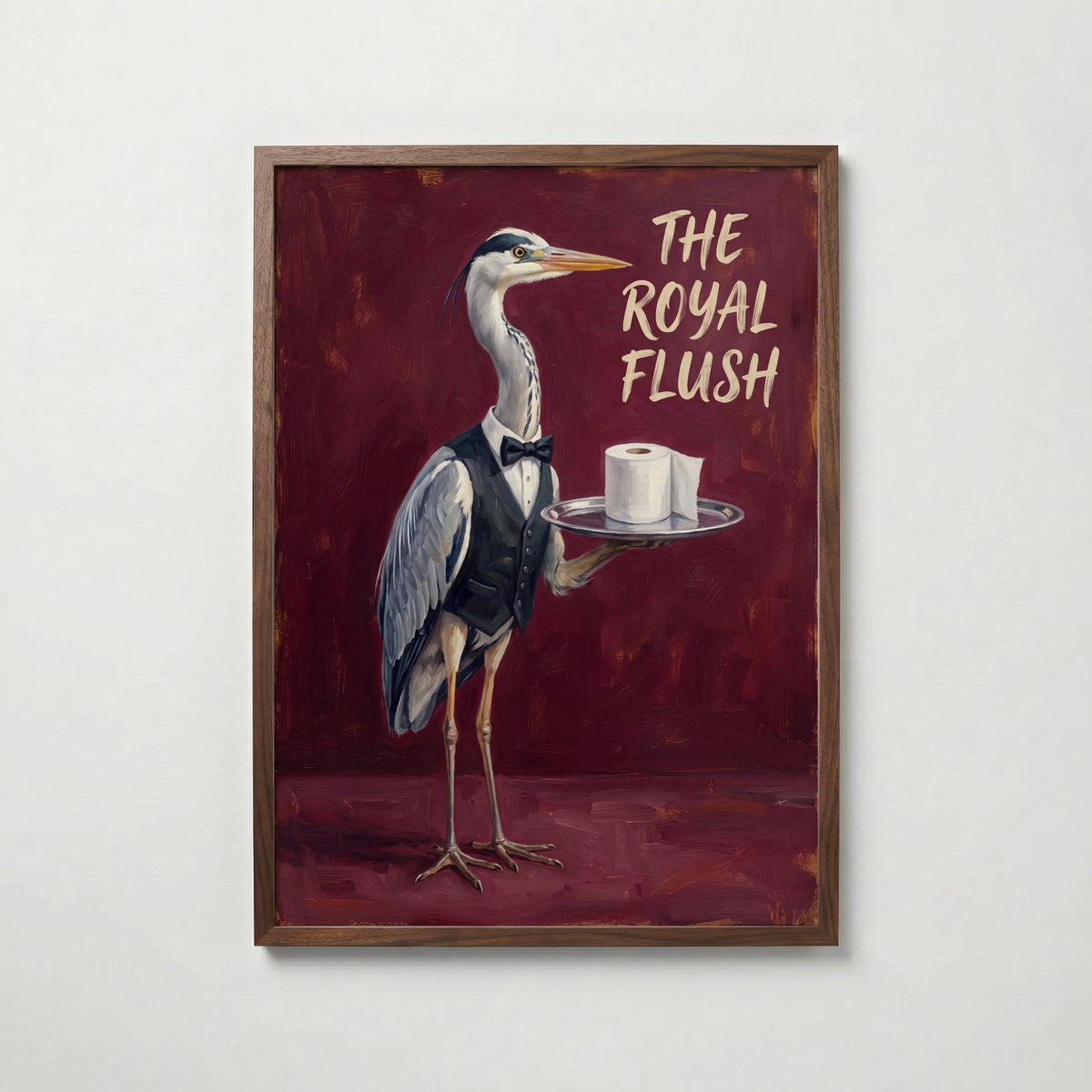 The Royal Flush Poster – valnötsram