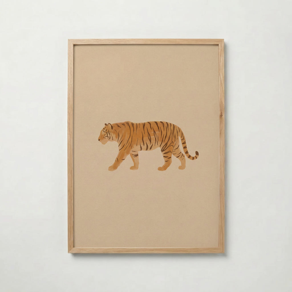 Tiger Stroll Poster – ekram