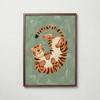 Tiger Tumble Poster – valnötsram