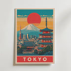 Bundle 3-pack Japandi Tokyo Cat Collection – kuraterad postercollection som lyfter hemmet hos Bozetto