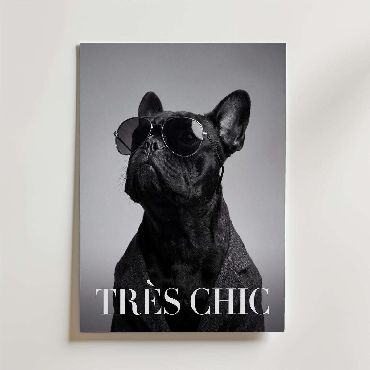 Très Chic Poster – canvas utan passepartout