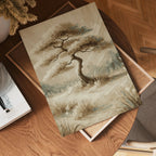 Serene Nature Tree poster visad rakt fram – Bozetto affisch i hög tryckkvalitet i hög tryckkvalitet