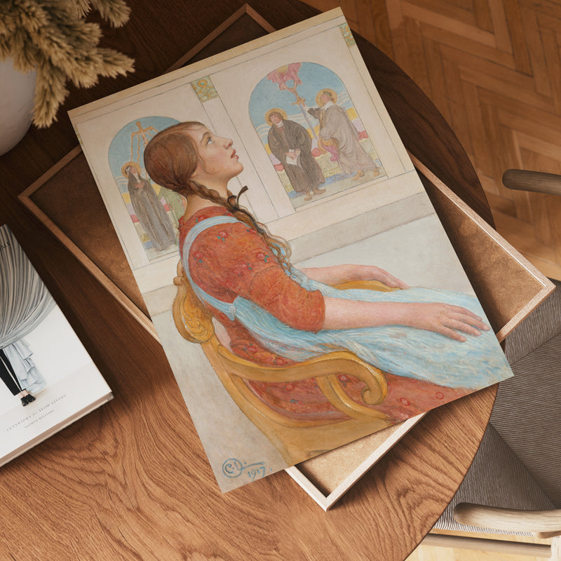 Carl Larsson Uppenbarelse 1917 Poster