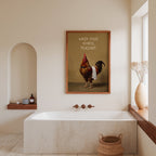 Wash Your Hands, Peasant Poster – i rum 4
