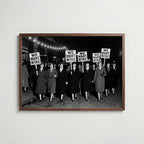 We Want Wine Poster – valnötsram