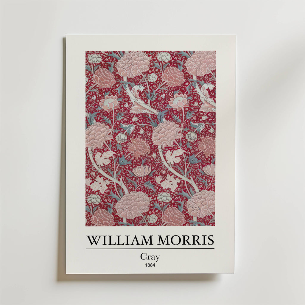 William Morris Cray – stilfullt konsttryck från Bozetto, tryckt på matt finpapper