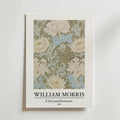 William Morris Chrysanthemum – stilfullt konsttryck från Bozetto, tryckt på matt finpapper
