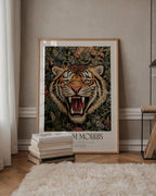 William Morris Jungle Tiger – affisch med stilfullt motiv från Bozetto i hög kvalitet