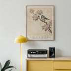 William Morris Blue Tit in Apple Blossom Poster – i rum 2