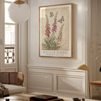 William Morris Foxgloves and Swallowtails Poster – i rum 1