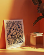 William Morris Indigo Willow Silhouette Poster – i rum 4