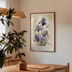 William Morris Irises and Dragonfly Poster – i rum 1