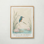 William Morris Kingfisher by the Lily Pond Poster – ekram