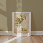William Morris Lemon Branch in Bloom Poster – i rum 2