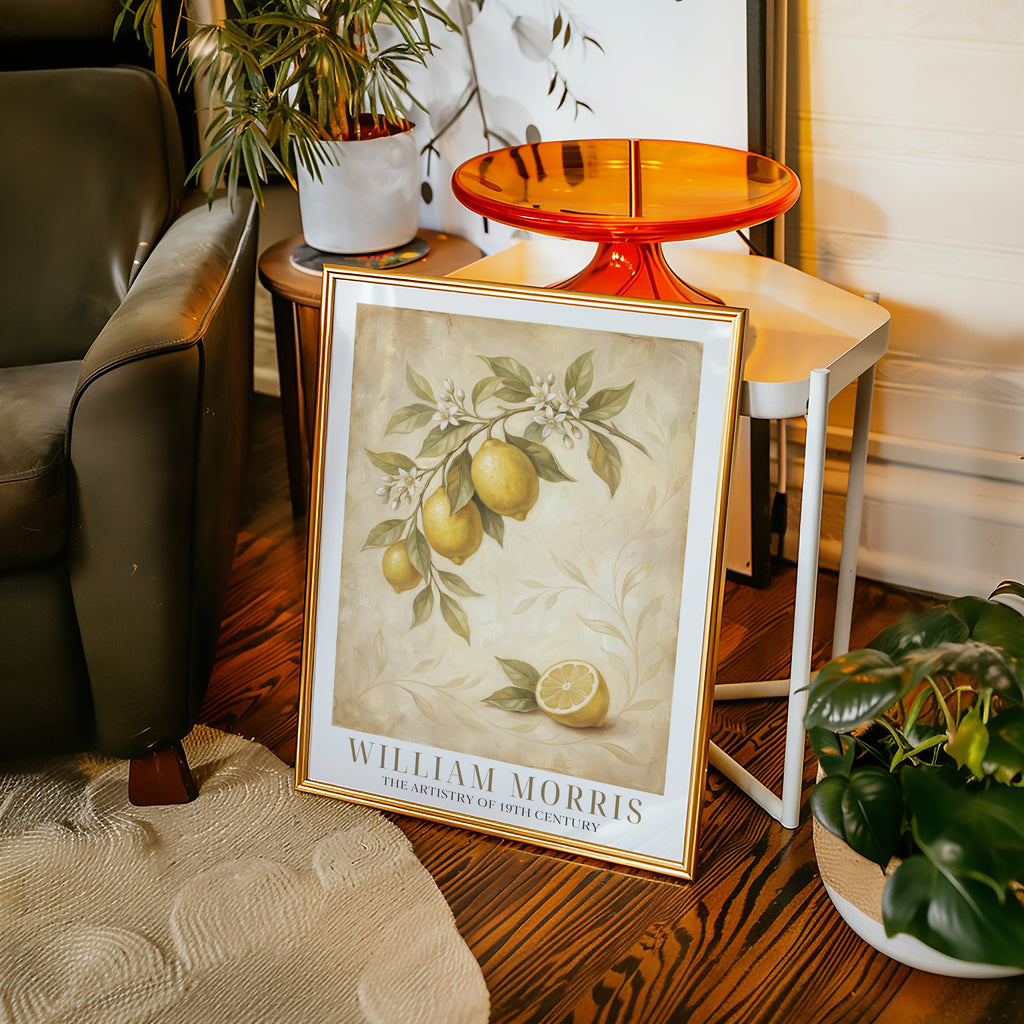 William Morris Lemon Branch in Bloom Poster – i rum 4