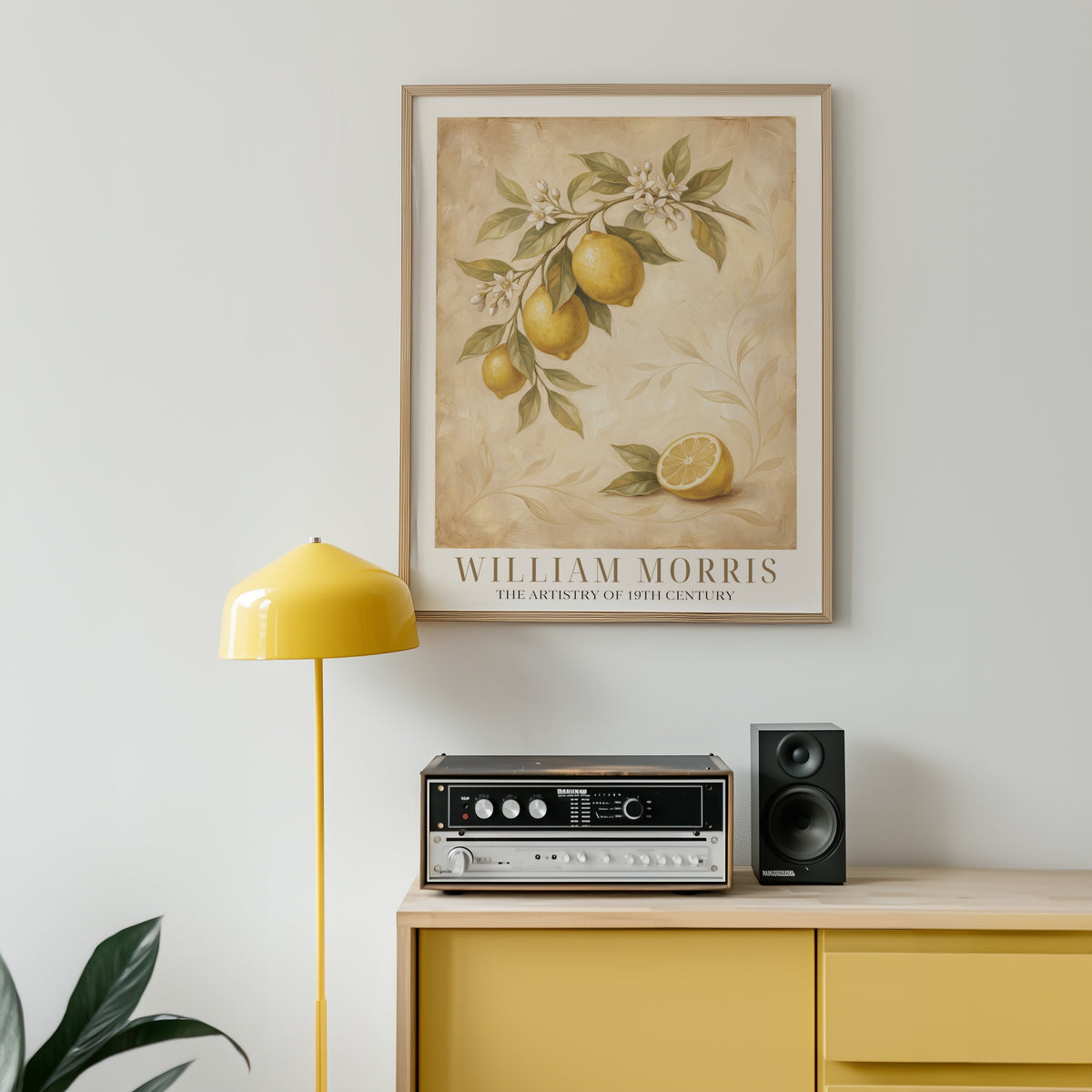 William Morris Lemon Branch in Bloom Poster – i rum 5