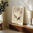 William Morris Swallows Beneath the Wisteria Poster – i rum 1