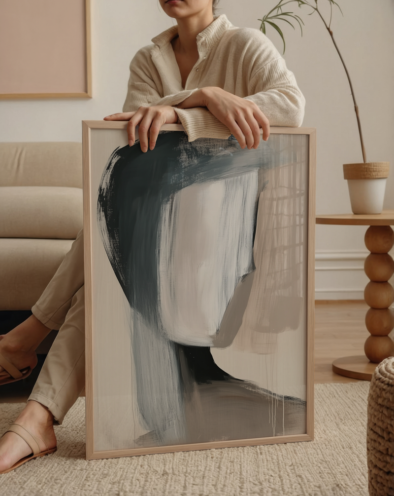 Muted Portrait Poster