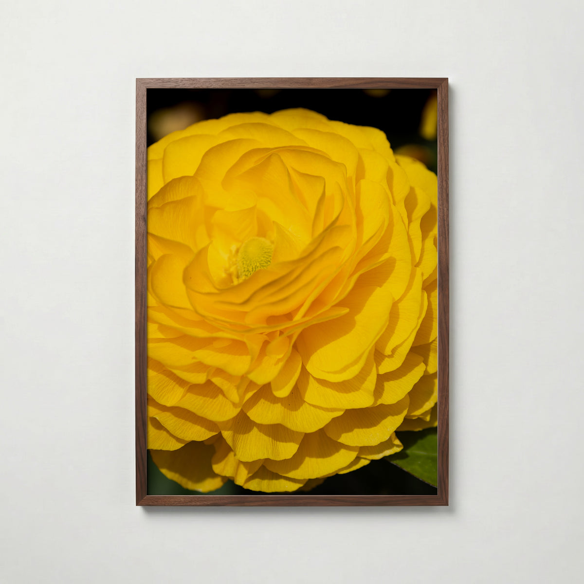 Yellow Heaven Poster i vardagsrumsmiljö