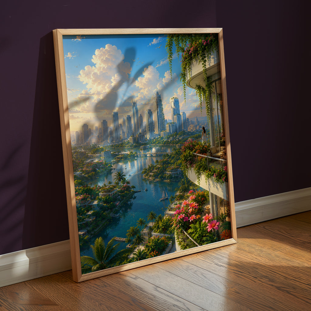 Green Metropolis Poster – i rum 5