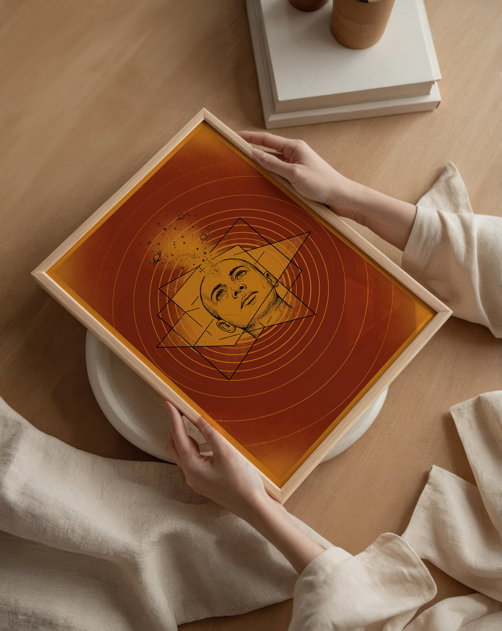 Celestial Mind Poster i stilren inredning, fri frakt över 499 kr