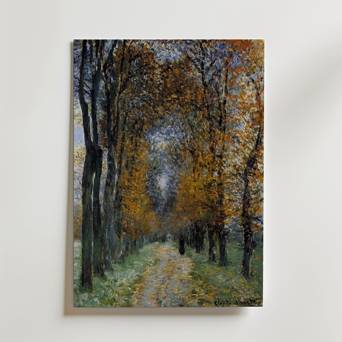 Claude Monet The Avenue Poster – utan passepartout