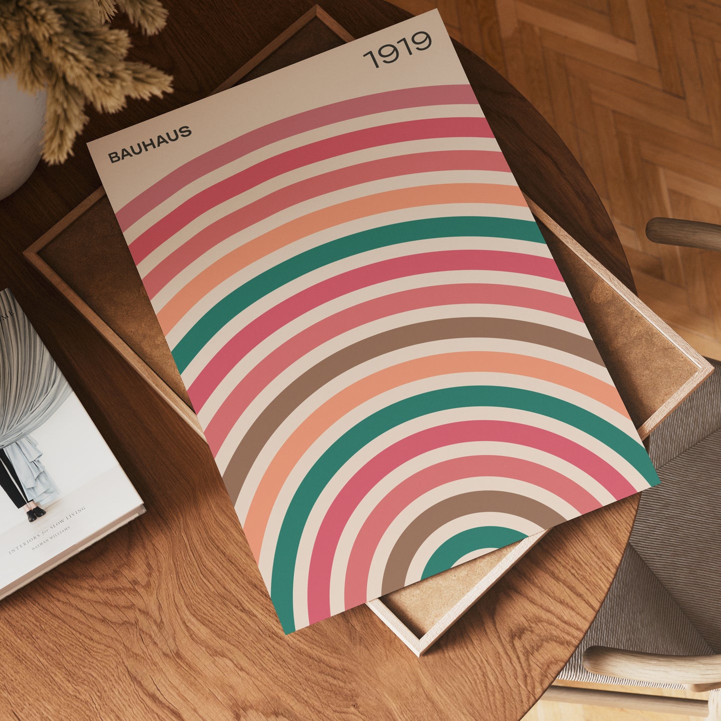 Bauhaus Arches Poster