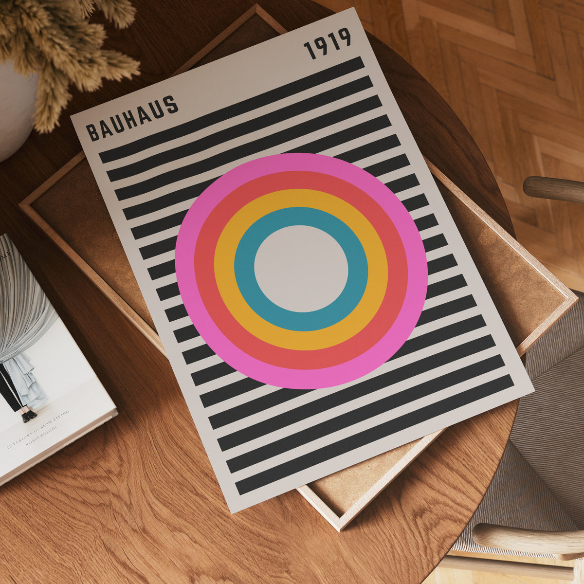 Bauhaus Spectrum No. 2 – affisch med stilfullt motiv från Bozetto i hög kvalitet