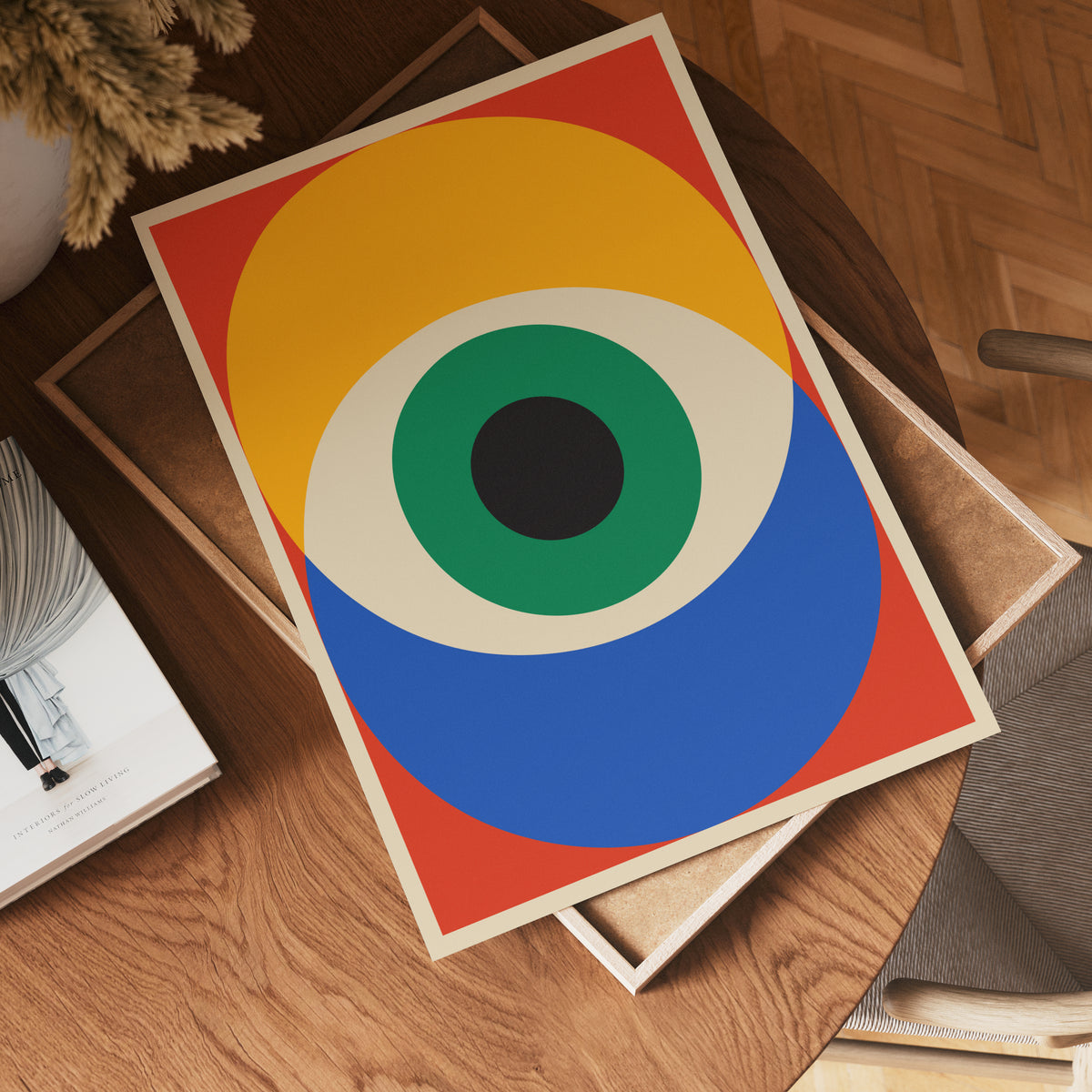 Bauhaus Focus poster visad rakt fram – Bozetto affisch i hög tryckkvalitet i hög tryckkvalitet