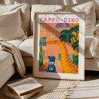 Cappu Dino Poster room view 2