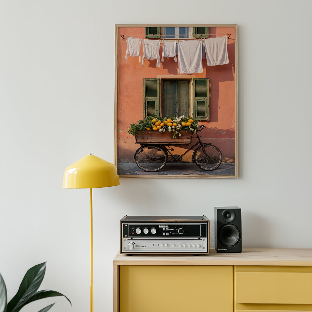 Citroncykel Poster – i rum 2