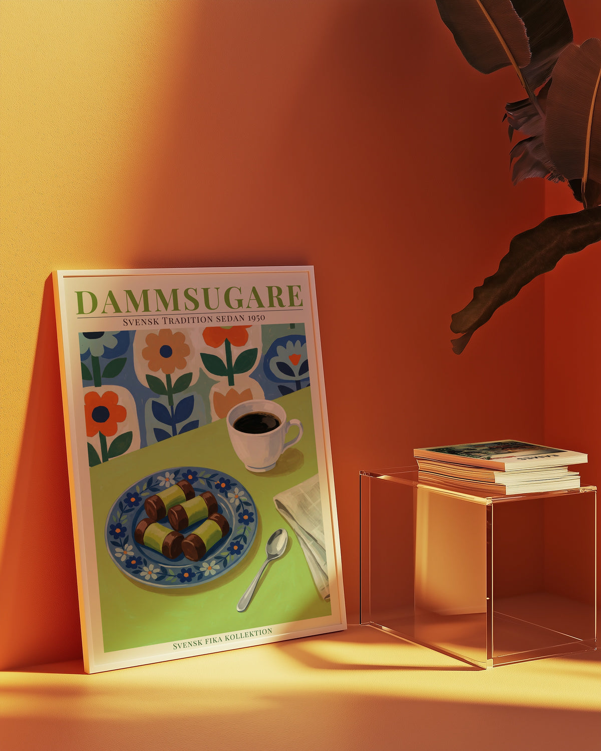 Dammsugare (Punchrulle) Poster i ram pa vagg i rum - Bozetto