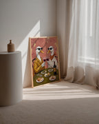 Wine O'Clock Ducks Poster – i rum 1