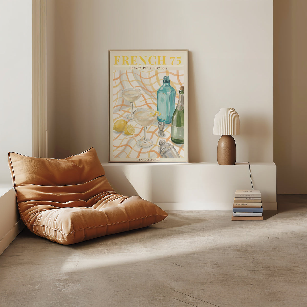 French 75 poster i inredning - Bozetto
